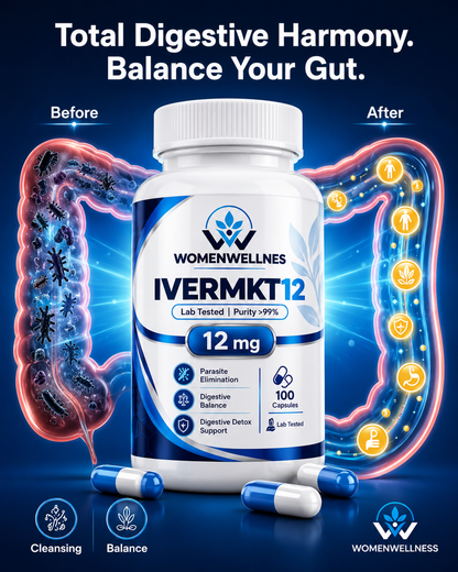 WomenWellness IVERMKT12™ | 12 mg Ivermectin Capsules