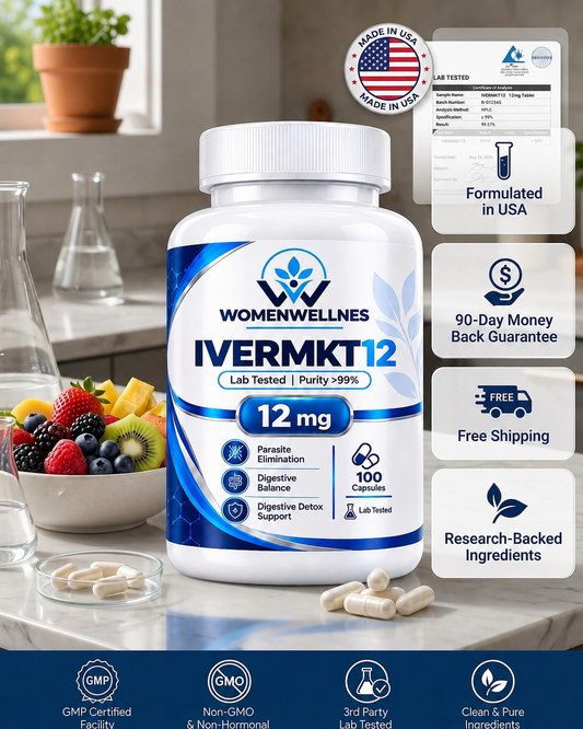 WomenWellness IVERMKT12™ | 12 mg Ivermectin Capsules